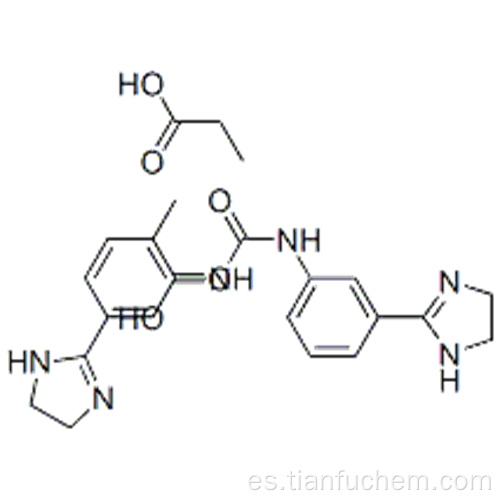 Dipropionato de imidocarb CAS 55750-06-6